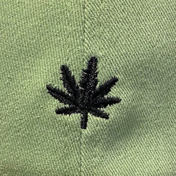 Leaf Embroidered Baseball Cap - Picture 5 of 6